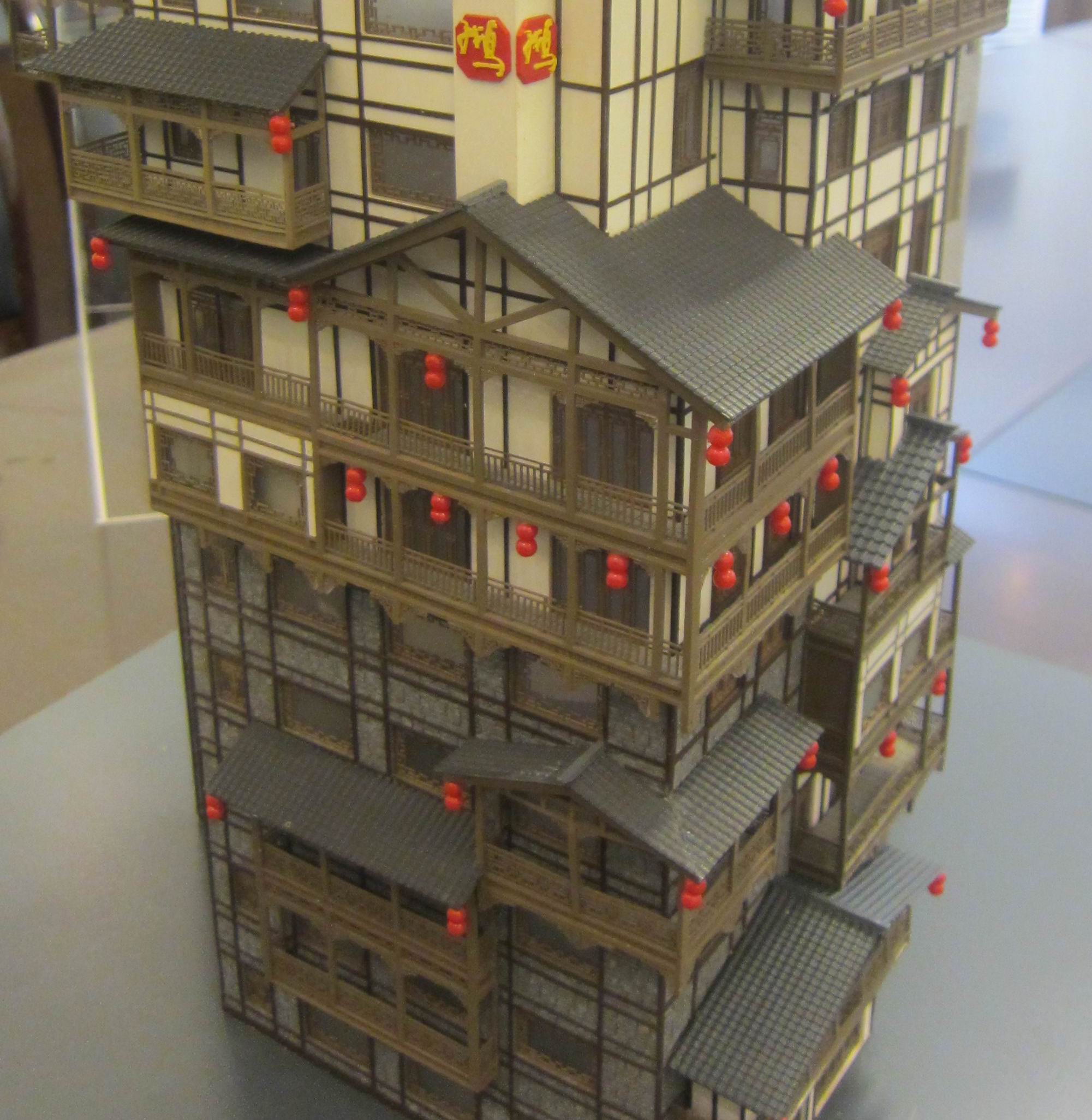 旋轉古建筑模型制作 旋轉古建筑模型制作